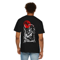 Anima Sola Graphic T-Shirt — Red Moon Occult Illustration