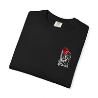 Anima Sola Graphic T-Shirt — Red Moon Occult Illustration